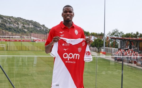 摩纳哥时尚：我知谈博格巴测验很勤劳，和他作念队友是种乐趣