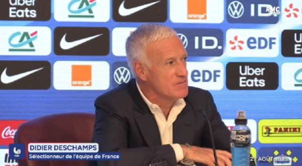 德尚：埃基蒂克天然很好但竞争很热烈，没招帕瓦尔和他的水平无关