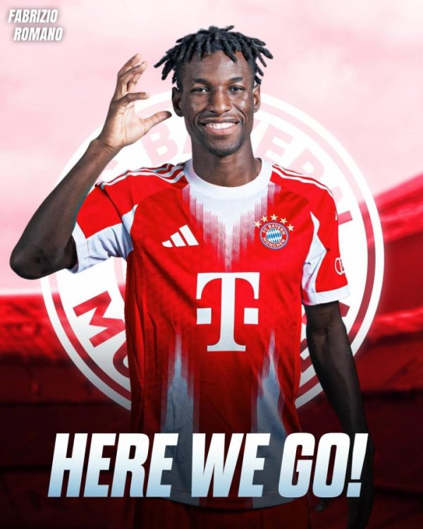 再次HWG！罗马诺：杰克逊1650万欧租赁拜仁达新合同，带强制买断