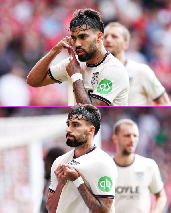 回答转会别传？帕奎塔进球后，亲吻了西汉姆联的队徽