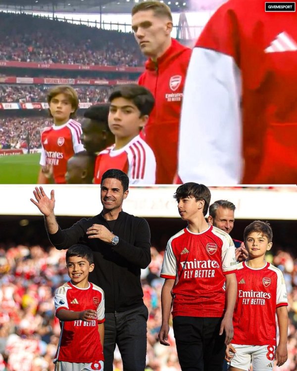 望望眼熟吗？约克雷斯上一场比赛的球童是阿尔特塔的女儿