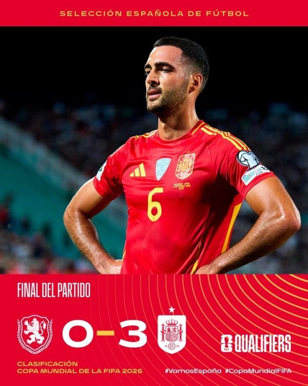 西班牙世初赛128战得到88胜26平，历史6战保加利亚5胜1平轰26球