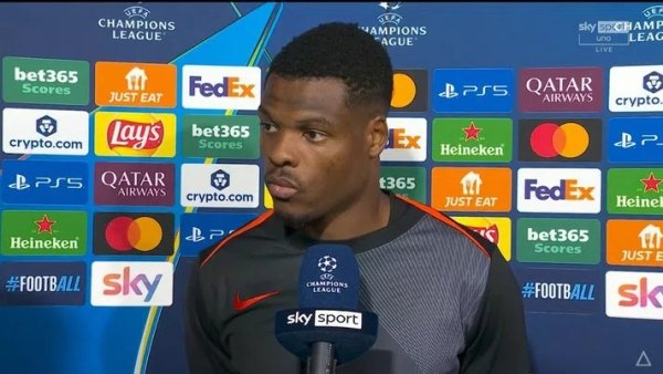 邓弗里斯：很欣喜进球并取胜，我的进球来自小图拉姆的精彩协作