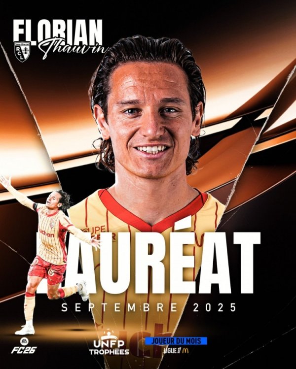 时隔7年再次获奖！朗斯时尚托万当选法甲9月最好球员