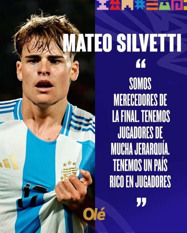 西尔维蒂：进世青赛决赛是咱们的谋划 阿根廷有丰富的足球东谈主才