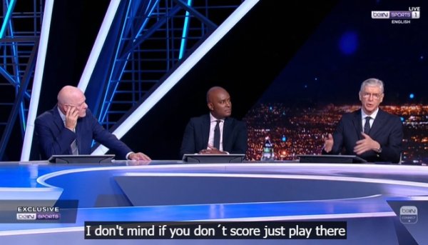 温格：亨利起原不合计我方是弓手，我说你就踢中锋，不进球也没事