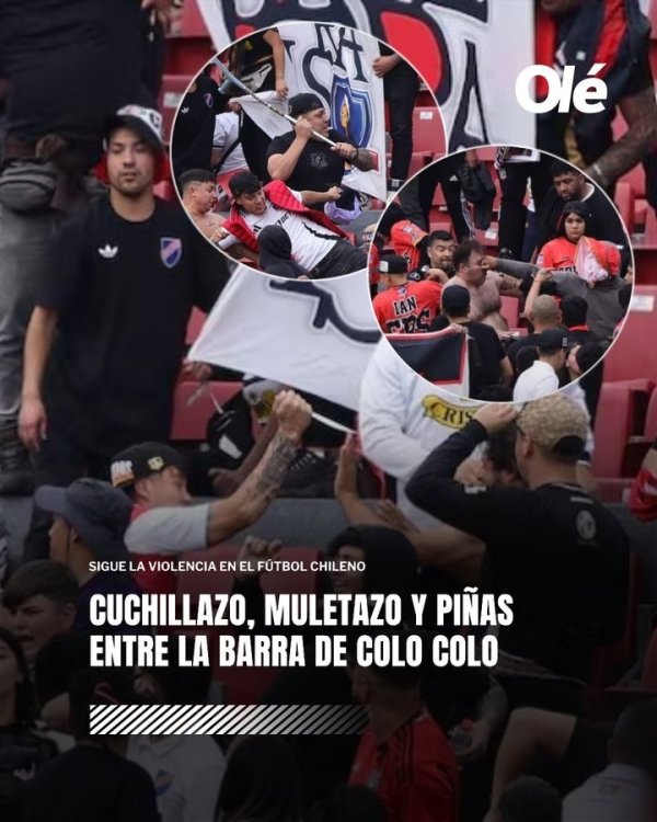 智利联赛爆发球迷防碍！有东谈主拿着皮带和手杖彼此挫折