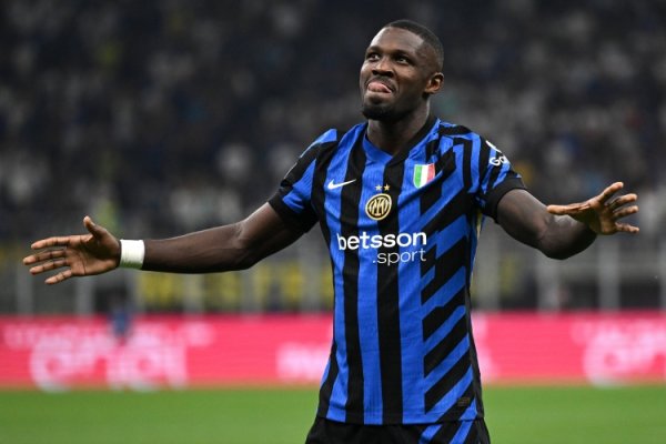 米体：米兰德比在即，图拉姆但愿夺回与劳塔罗搭档的首发位置