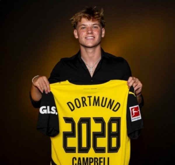 德太空：多特19岁先锋科尔·坎贝尔但愿冬窗离队，多队成心球员