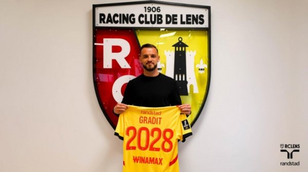 朗斯后卫格拉迪特在磨真金不怕火时胫骨和腓骨骨折，将给与手术并缺席数月